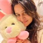 Dipika Kakar Instagram - He never misses out a chance to #CelebrateLove !!! This is my Bunny Teddy on this Teddy day!!! Thank you @shoaib2087 ❤️ . . . Wait to #CelebrateLove with us soon!!!