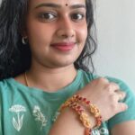 Divya Padmini Instagram - Thank you @maya_mayadeepan and @medhasvi_collection for this beautiful bangles