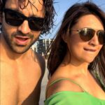 Divyanka Tripathi Instagram – If @vivekdahiya was in Mumbai, he wouldn’t have let me post it. 🤷🏻‍♀️
(Taking advantage of the situation 😈)
Us on the beach- Barely romantic! Mostly idiotic!

#ValentinesSpecial