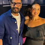 Esha Deol Instagram - Happy Valentine’s Day ♥️ from Rudra & Shaila Kickstarted #rudratheedgeofdarkness #promotions with the one and only @ajaydevgn @disneyplushotstar @applausesocial @bbcstudiosindia @mapuskar #happyvalentinesday