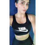 Eshanya Maheshwari Instagram - I am making sure that I lose my cheat meal calories... 🙈🍕🤤😅🏋️‍♀️ #burnthefat #workout #fitness #goals #stayhome #staysafe #lockdown #quarantineworkout #eshanyamaheshwari