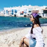Eshanya Maheshwari Instagram - Mentally somewhere else...🙇🏻‍♀️ 😍Greece 🇬🇷 #majormissing #mykonos #greece #travelblogger #takemeback #throwback Mykonos, Greece