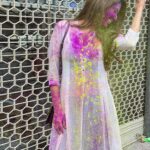 Eshanya Maheshwari Instagram - Happy Holi!!! 🟠🟡🟢🔵🟣
