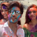 Eshanya Maheshwari Instagram - Happy Holi!!! 🟠🟡🟢🔵🟣