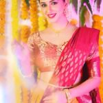 Eshanya Maheshwari Instagram - May this festival of lights fill your life with joy and happiness, prosperity and good health. I wish you all and your family a very Happy Diwali✨✨🪔🪔😇😇❤️❤️ Outfit designed by @maheswariswati H&M by Me 🙋🏻‍♀️ Videography by @portraitsbyvedant Decor by @maheswariswati @bhavikamaheswari10 @aayush._20 #happydiwali #diwali #diwalilook #diwalireels #reelitfeelit #feelitreelit #reelsinstagram #foryou #diwalioutfit #diwalidecorations ##lookoftheday #esshanya #esshanyamaheshwari