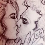 Eshanya Maheshwari Instagram - ART IS AN EXPRESSION OF LOVE AND MUSIC IS THE LANGUAGE OF LOVE TOGETHER THEY CREATE NEW ADVENTURES IN LOVE. #LOVE #doodletime #MUSIC #kiss #touch #feelings