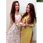 Eshanya Maheshwari Instagram - Yes it’s lucky to have a brother But it’s a blessing to have a sister who protects like a brother, loves like a mother, cares like a father and spoils me like a BFF Blessed to have you @bhavika1091 in my life 😇😘🤗❤️ You are the best gift from god to me love you 😘 ❤️ I need no one when I have you🤗❤️ happy Raksha Bandhan to you and everyone #rakshabandan #bondforlife #sisters #rakhibond Mumbai, Maharashtra