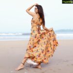 Eshanya Maheshwari Instagram - Sunshine is better shared 🌞 #beachvibes #sunshine #beachwear #faballey Outfit- @faballey Photography- @ibphotography27