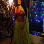 Eshanya Maheshwari Instagram - Diwali happiness ✨✨✨ #diwalirituals #diwalilights #diwali #saynotocrackers🚫🙏 I don't burn fire crackers to prevent pollution and to keep animals safe.. This is just for diwali rituals 😇🙏