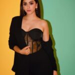 Eshanya Maheshwari Instagram - They say Geminis have too many personalities, 🤷🏻‍♀️ like tell me about it… Corset top by @urbanic_official 💁🏻‍♀️ Styled by Me 🙋🏻‍♀️ H&M by Me 🙋🏻‍♀️ Photography by @ajayyparmar 📸 Location @madstudioofficial 💁🏻‍♀️ #shine #glow #bosslady #sassy #black #🖤 #gemini #moodygrams #lookoftheday #ootd #picoftheday #pose #photoshoot #instagood #instadaily #urbanic #instafashion #fashionblogger #styleblogger #poser #esshanya #esshanyamaheshwari