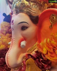 Eshanya Maheshwari Instagram - GANPATI BAPPA MORYA😁😇🙏☺️ #ganeshchaturthi #bappamorya #ganpati2019