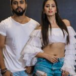 Eshanya Maheshwari Instagram - My thumka 💃🏼 and his swag 🕺🏻 Looks like I am doing something old and something new 🤓 with @tejasdhoke Guess the song we dancing on ? #dancecover #waitforit #comingsoon #eshanya #tejasdhoke #dancelover The World Dance School, India