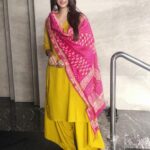 Eshanya Maheshwari Instagram - Going simple yet classy in this beautiful birthday gift from @ambraee_ 😍🤗😘 #ambraee Dagadusheth Halwai Ganapati Temple