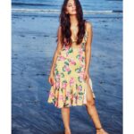 Eshanya Maheshwari Instagram - SEXY isn’t a SHAPE it’s an ATTITUDE. ✨ #shein #sheinbeachseason #sheingals #rishinakandhariphotography Outfit- @shein_in @sheinofficial Search id for this dress- 733005 Use coupon code SHSW05 and get 10% off Photo courtesy- @rishinakandhari