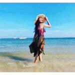 Eshanya Maheshwari Instagram - WHEREVER YOU GO IT BECOMES PART OF YOU SOMEHOW. 😍 #magicofnature🌊 #instatravel #travelblogger #thailand #pattaya #monkeybeach Pattaya Beach, Thailand.