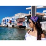 Eshanya Maheshwari Instagram - There’s no time to be bored in a world as beautiful as this. #mykonos #littlevenice #greece🇬🇷 #travelblogger #instatravel Mýkonos, Kikladhes, Greece