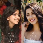 Eshanya Maheshwari Instagram - #10yearchallenge 😀💁🏻‍♀️ #thenandnow decade of love , happiness and joy Some things don’t change like my smile 😀 and spark in eyes ✨ Always a day dreamer 🙇🏻‍♀️ #daydreamer #alwayssmiling #sparklyeyes #10yearchallenge #thenandnow Mumbai, Maharashtra