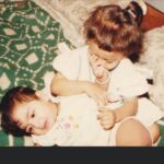 Eshanya Maheshwari Instagram - There are some things money can’t buy, 1 of such is our childhood, We didn’t realise we were making memories, we just knew we were having fun. enjoy the spirit of children’s day… #happychildrensday @bhavikamaheshwari10 hello! my childhood friend ❤️ @maheswariswati thank you so much for giving us such AMAZING childhood ❤️ #childrensday #childhoodmemories #childhoodfriends #children #child #cutebaby #picoftheday #instagood #instadaily #esshanyamaheshwari