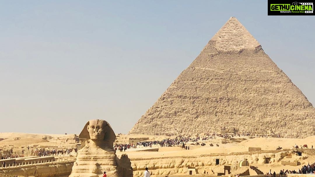 Eshanya Maheshwari Instagram - Amazing day 😍 in EGYPT 🇪🇬 #EGYPT #pyramidsofgiza #sphinx #cairo #egypt Pyramid,Giza,Egypt
