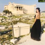 Eshanya Maheshwari Instagram - Live your life by a compass not a clock🙌🏻☺️ outfit by @srstore09 💃🏼#travel #athens #greece🇬🇷 #acropolis #beautiful #destination Acropolis of Athens