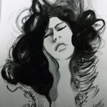 Eshanya Maheshwari Instagram - BE WHO YOU ARE, NOT WHAT WORLDS WANT YOU TO BE. I CHOOSE TO BE FREE AND I CHOOSE TO BE LOST IN ME ✌🏻 #artisticwayoftalking #artistsoninstagram #paintthepicture