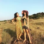 Eshanya Maheshwari Instagram - Happy birthday my crazy girl @bhavika1091 😘👻🤗🤣✌🏻🍻 you deserve this vacation and all the happiness because you are best 😘♥️ love you #sisterlylove #sistertime #vacymode #goa Chopura Fort Goa