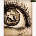 Eshanya Maheshwari Instagram – #MeToo #VogueEmpower 
YOU RAPE HER ONCE, BUT SHE SUFFERS EVERY DAY 
Darkest and deepest memory which cannot be erased. #mysketchbook #feelingsonpaper #pain #hurt 
This sketch is my way to support #MeToo