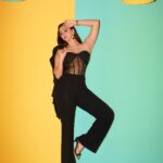 Eshanya Maheshwari Instagram - They say Geminis have too many personalities, 🤷🏻‍♀️ like tell me about it… Corset top by @urbanic_official 💁🏻‍♀️ Styled by Me 🙋🏻‍♀️ H&M by Me 🙋🏻‍♀️ Photography by @ajayyparmar 📸 Location @madstudioofficial 💁🏻‍♀️ #shine #glow #bosslady #sassy #black #🖤 #gemini #moodygrams #lookoftheday #ootd #picoftheday #pose #photoshoot #instagood #instadaily #urbanic #instafashion #fashionblogger #styleblogger #poser #esshanya #esshanyamaheshwari