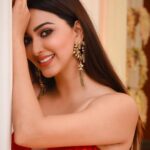 Eshanya Maheshwari Instagram - If you’re gonna stare, at least say mashallah 😉✨❤️ Outfit designed by @maheswariswati H&M by me 🙋🏻‍♀️ Styled by me 🙋🏻‍♀️ Photography by @ajayyparmar #navratri #navratrispecial #navratrilook #lookoftheday #ootd #picoftheday #photoshoot #pose #instafashion #fashionblogger #styleblogger #fashionista #esshanyamaheshwari #esshanya #instagood #instadaily #smile #red #glow #❤️