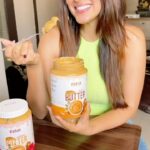 Eshanya Maheshwari Instagram - Peanut butter : A mainstay of my daily routine , tasty and healthy peanut butter from @fitfatpeanutbutter 😋 . . #peanutbutter #healthy #yummy #fitnesspartner #motivation #diet #esshanya #actor #reels #smooth