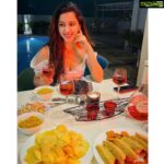Eshanya Maheshwari Instagram - About last night ❤️🍷✨ “To fall in love with yourself is the first secret to happiness.” . . #datenight at @jumbopoolvilla @getaway.villas With love of my life❤️ @maheswariswati @bhavikam91 . . #datenight #love #familylove #valentines #valentinesday #staycation #jumbopoolvilla #esshanyamaheshwari #esshanya