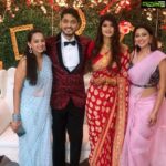 Eshanya Maheshwari Instagram – Aaj main bankar Puri gulab 🌷shaadi main shaamil hogai 
nawab ke 💕😉
.
.
Outfit designed by – 🙋🏻‍♀️ me 

#sunnykidolly #yaarkishaadi #friends #wedding #instaclick #weddingdress #saree #esshanya