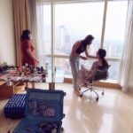 Eshanya Maheshwari Instagram - BTS FROM MY LATEST PHOTOSHOOT WITH AMAZING TEAM 😀 Pictures will be out soon #bts #photoshoot #teamesshanya @kajolrpaswwan @simran_kabra @styledbyharmeetmatta @ajayyparmar @shefc__2616 The Westin Mumbai Garden City