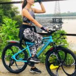 Eshanya Maheshwari Instagram - Every ride is a Tiny Holiday 😁🚴🏻‍♀️ And I can’t wait for bigger and real Holidays.... . . Cycle- @avoncycles