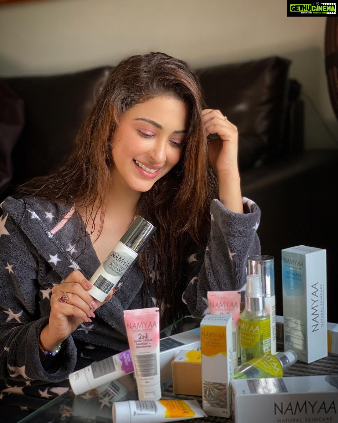 Eshanya Maheshwari Instagram - Remember those itchy, smelly days after you've been to public toilets? We all women do. That's why maintaining intimate hygiene is an essential part of women's health. I start my mornings feeling fresh and stay confident all day long, thanks to @namyaaskincare Intimate Hygiene Wash. Its time-tested 100% organic formula of tea tree, rosemary, and neem oils cleanse away germs, restores my natural pH balance, and protects against infections. And it's completely free of harmful parabens, SLES, and excess soap that you can find in other hygiene washes. Friends, hygiene is essential. Take a step today to make sure you always stay fresh, healthy, and smiling. Order at @namyaaskincare Campaign by @stardomcelebritymanagement Managed by @payalrai1303