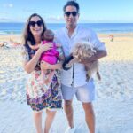 Evelyn Sharma Instagram - Family vacay!! 💖 What’s better than a quick getaway to the beach! 🏖 Australia sure is growing on me.. 🤩 #family #vacay #noosa #happybirthdaybeenima #spaday #mamaandbaby #babyspa #beachbum