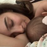 Evelyn Sharma Instagram – Breastfeeding expectation vs reality.. 😅🐠