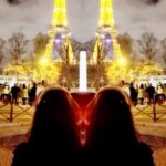 Falguni Rajani Instagram - Wishing you all a superb year ahead 🥰💐🥳🧧 #paris #eifieltower #newyear #goodbye2021