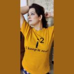 Falguni Rajani Instagram - #Feelinghot? Is the heat and humidity taking a sweaty toll on you? Relax💦LiveBindas T-shirts 👕are super- light and soft. It's 45-thread-count fabric makes it extra smooth. You almost forget what perspiration feels like ! 🌠 Enjoy the Monsoons in 💯%cotton and Bio-washed quirky range of @live_Bindas. TRY NOW ! ...always remember to 'Keep It Real' , just like I do😃 Visit www.livebindas.com and give your wardrobe a quirky cool shake 🤟😃 Instagram handle - @live_bindas