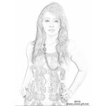 Falguni Rajani Instagram - Follow @taran_anand_gift_hub Thankss for digital sketch 😍 you can also order your arts or photo gifts from them. Go and follow their page