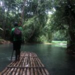 Falguni Rajani Instagram - Bamboo rafting Martha Brae, Trelawny, Jamaica