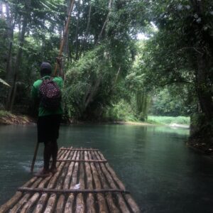Falguni Rajani Instagram - Bamboo rafting