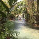 Falguni Rajani Instagram - Bamboo rafting Martha Brae, Trelawny, Jamaica