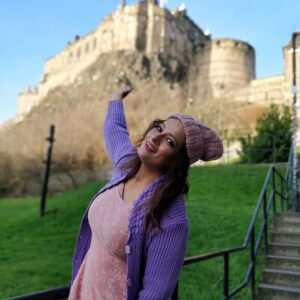 Falguni Rajani Instagram - Edinburgh castle
