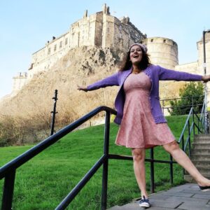 Falguni Rajani Instagram - Edinburgh castle
