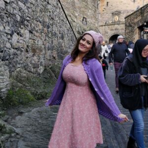 Falguni Rajani Instagram - Edinburgh castle