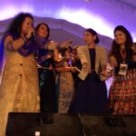 Falguni Rajani Instagram - It was a lovely event last night The biggest navratri of aurangabad YUGANDHAR RAAS GARBA Crowd of 20,000 people In 5 acre ground 😄💃🏻💃🏻💃🏻💃🏻😄