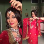 Falguni Rajani Instagram - Upcoming story in bhabi ji ghar par hain GULFAAM KALI KI SHADI 😄😄