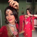 Falguni Rajani Instagram – Upcoming story in bhabi ji ghar par hain GULFAAM KALI KI SHADI 😄😄