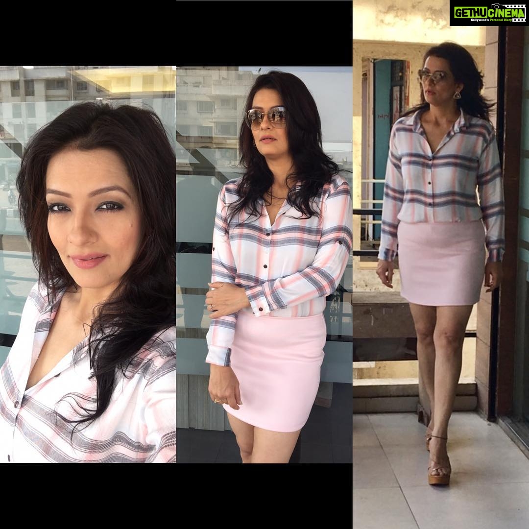 Falguni Rajani Instagram - Shooting for gujrati film (YASHODA)at shlok arcade bhamroli surat